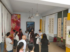 群英街道金秋书画赏析会 笔墨传情促交流